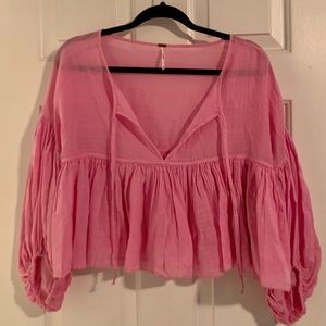 Free People Top (pink)
